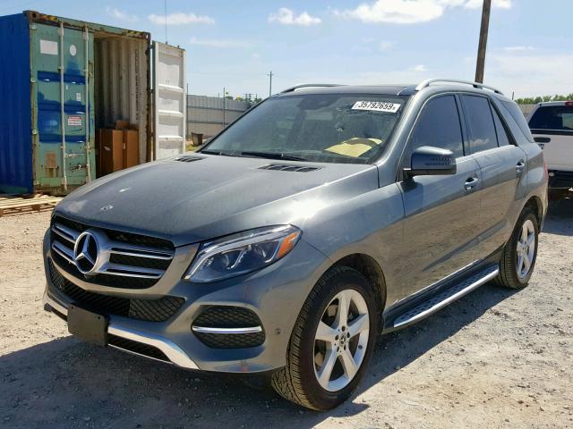 4JGDA5HBXJB009016 - 2018 MERCEDES-BENZ GLE 350 4M CHARCOAL photo 2