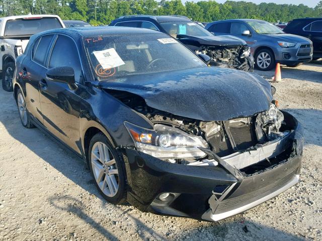 JTHKD5BH0E2181057 - 2014 LEXUS CT 200 BLACK photo 1