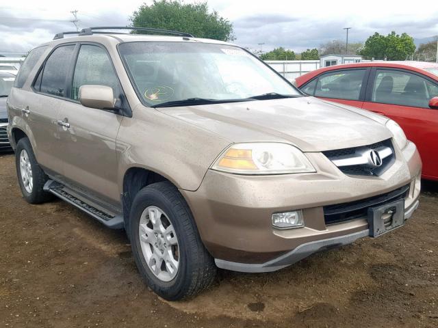 2HNYD18614H541625 - 2004 ACURA MDX TOURIN GOLD photo 1