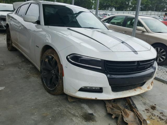 2C3CDXCT4FH754088 - 2015 DODGE CHARGER R/ WHITE photo 1