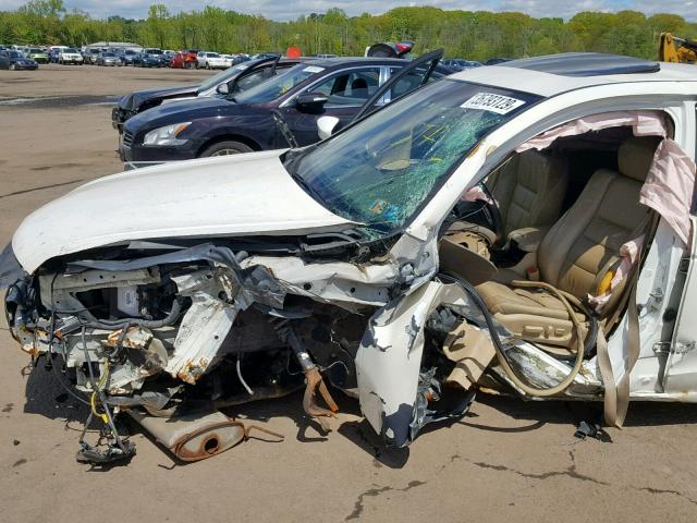 1HGCP36828A007305 - 2008 HONDA ACCORD EXL WHITE photo 9