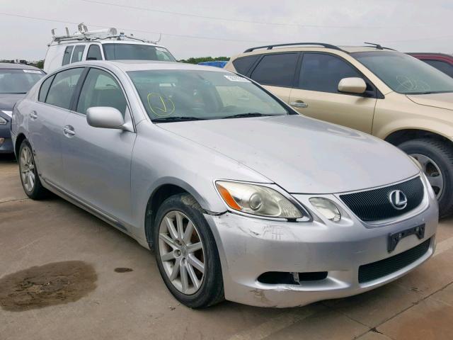 JTHBH96S265015284 - 2006 LEXUS GS 300 SILVER photo 1