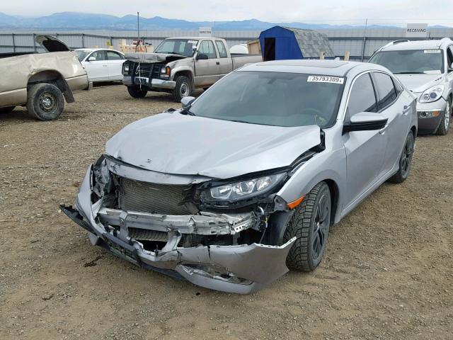 SHHFK7H74HU202835 - 2017 HONDA CIVIC EXL 银色 照片 2