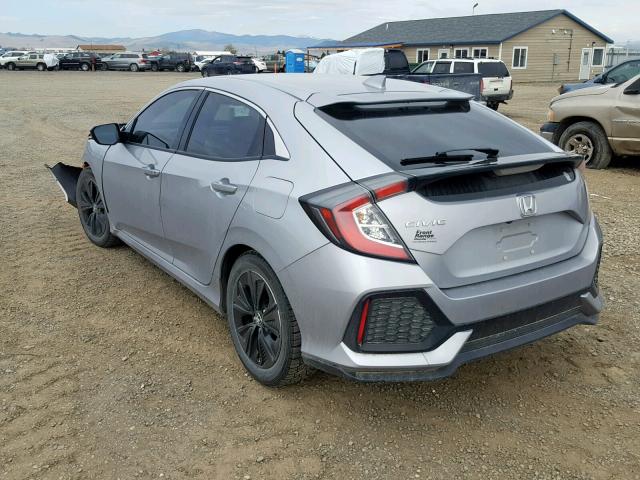 SHHFK7H74HU202835 - 2017 HONDA CIVIC EXL 银色 照片 3