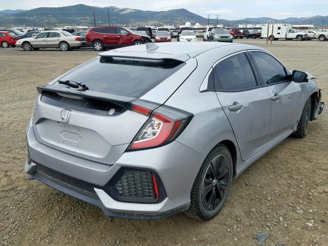 SHHFK7H74HU202835 - 2017 HONDA CIVIC EXL 银色 照片 4