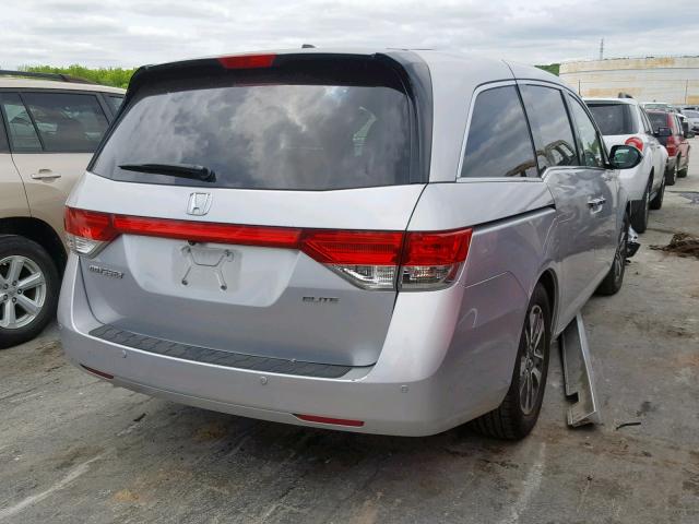 5FNRL5H97EB090948 - 2014 HONDA ODYSSEY TO SILVER photo 4