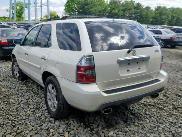 2HNYD18854H555982 - 2004 ACURA MDX TOURIN WHITE photo 3