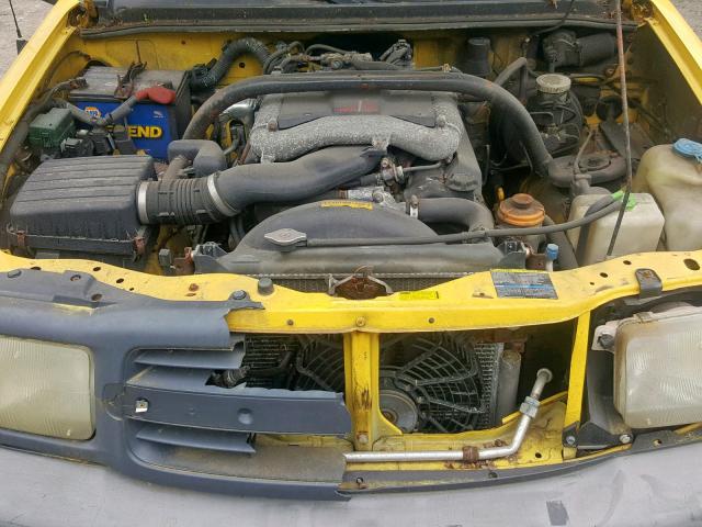 2CNBJ734436928270 - 2003 CHEVROLET TRACKER ZR YELLOW photo 7