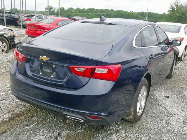 1G1ZB5ST5HF276522 - 2017 CHEVROLET MALIBU LS BLUE photo 4