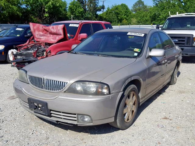 1LNHM86S24Y631852 - 2004 LINCOLN LS GRAY photo 2