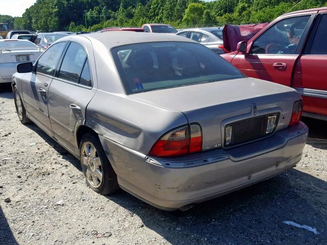 1LNHM86S24Y631852 - 2004 LINCOLN LS GRAY photo 3