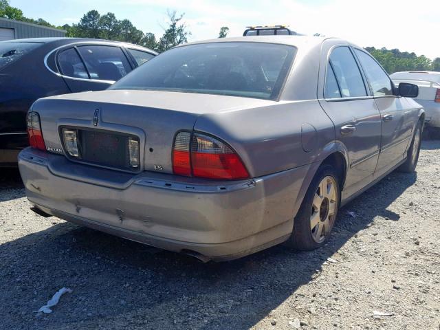 1LNHM86S24Y631852 - 2004 LINCOLN LS GRAY photo 4