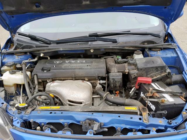 JTKDE167460129700 - 2006 TOYOTA SCION TC ლურჯი ფოტო 7