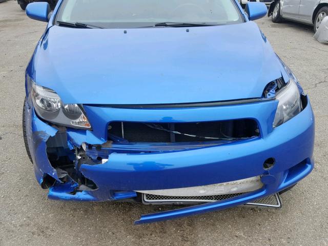 JTKDE167460129700 - 2006 TOYOTA SCION TC ლურჯი ფოტო 9