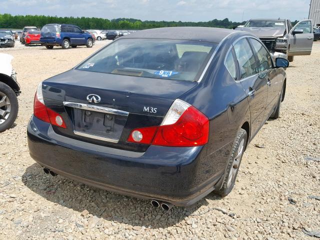 JNKAY01E56M112218 - 2006 INFINITI M35 BASE BLACK photo 4