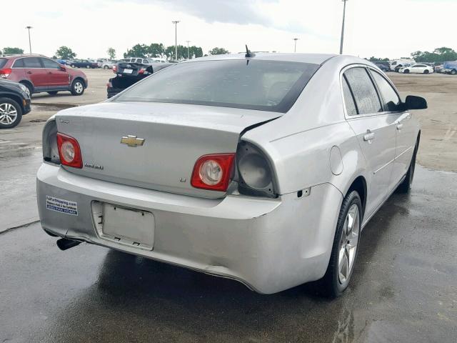 1G1ZH57B59F255301 - 2009 CHEVROLET MALIBU 1LT 银色 照片 4