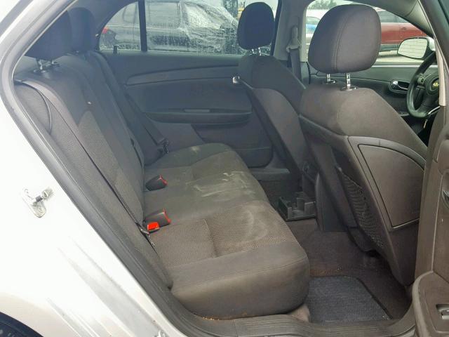 1G1ZH57B59F255301 - 2009 CHEVROLET MALIBU 1LT 银色 照片 6