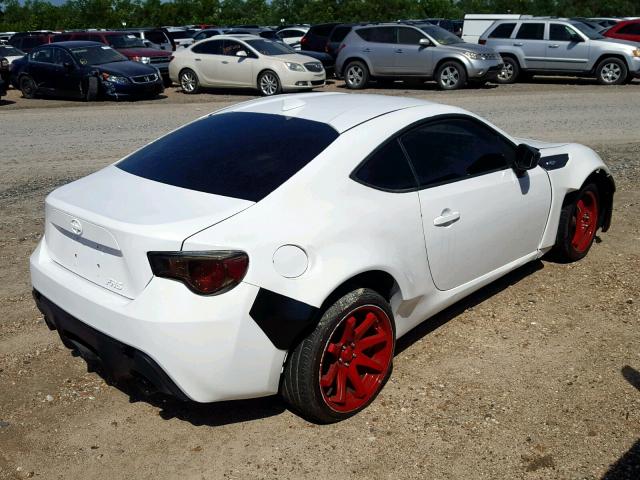 JF1ZNAA14G8705276 - 2016 TOYOTA SCION FR-S WHITE photo 4