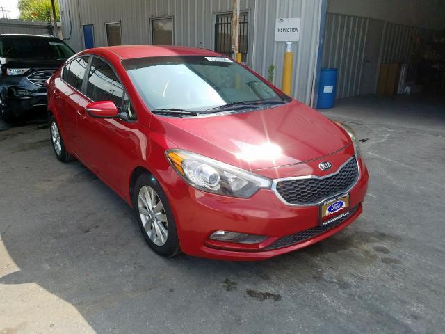 KNAFX4A83F5282287 - 2015 KIA FORTE EX  photo 1