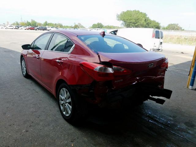 KNAFX4A83F5282287 - 2015 KIA FORTE EX  photo 3