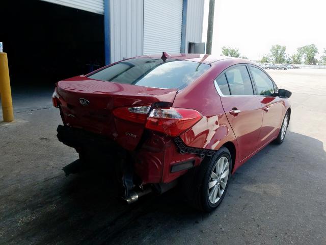 KNAFX4A83F5282287 - 2015 KIA FORTE EX  photo 4