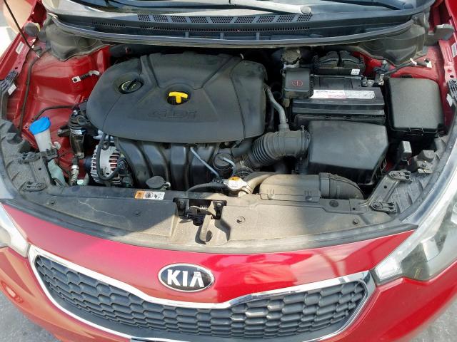 KNAFX4A83F5282287 - 2015 KIA FORTE EX  photo 7