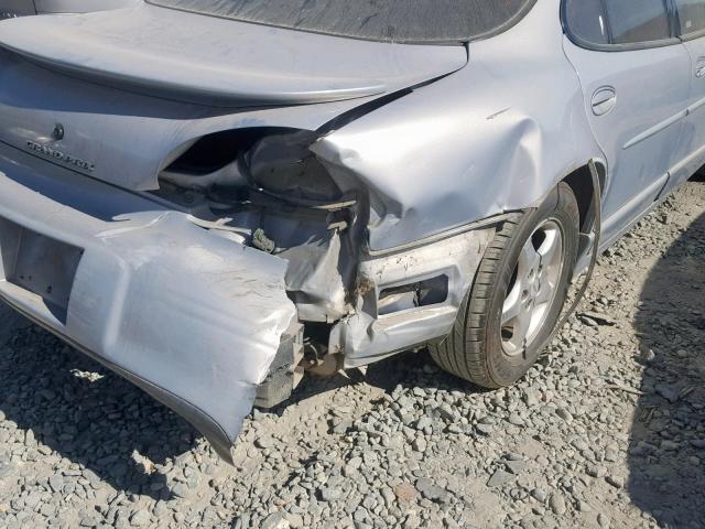 1G2WP52K6WF219217 - 1998 PONTIAC GRAND PRIX 银色 照片 9