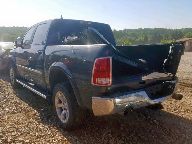 1C6RR7NT8JS138259 - 2018 RAM 1500 LARAM BLACK photo 3