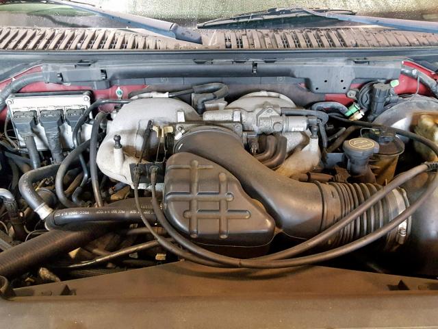 5LMFU28R74LJ19903 - 2004 LINCOLN NAVIGATOR 勃艮第红 照片 7