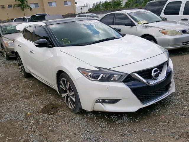 1N4AA6AP6HC440885 - 2017 NISSAN MAXIMA 3.5 WHITE photo 1