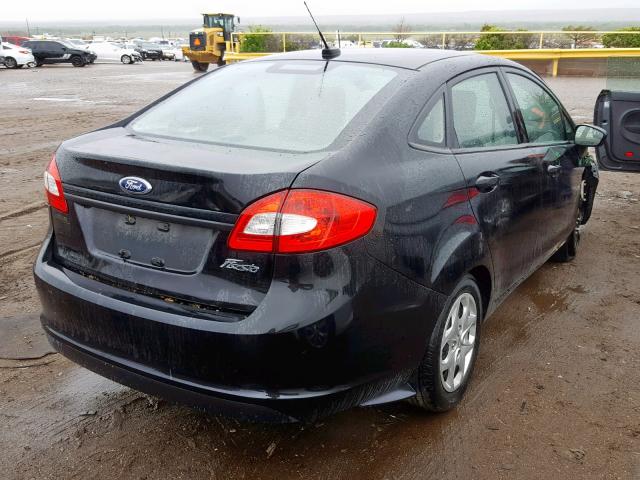 3FADP4AJ6DM227438 - 2013 FORD FIESTA S BLACK photo 4