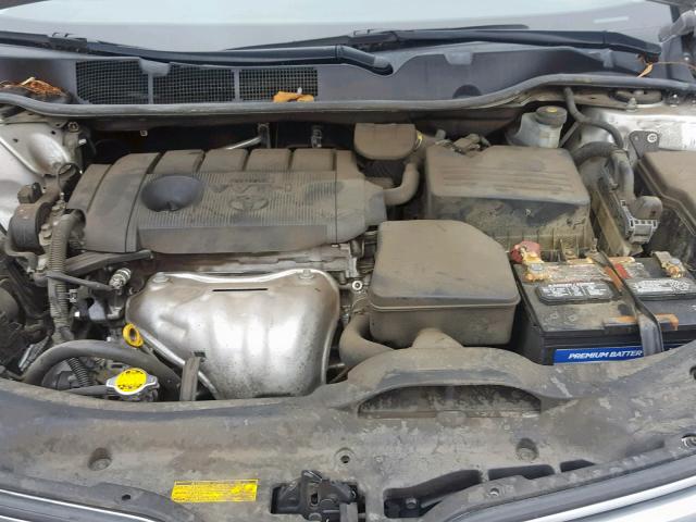 4T3ZA3BB4AU037859 - 2010 TOYOTA VENZA SILVER photo 7