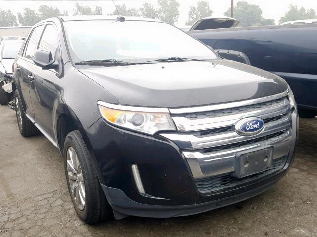 2FMDK3KC4EBA11590 - 2014 FORD EDGE LIMIT BLACK photo 1