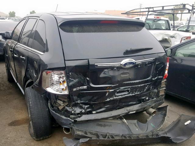 2FMDK3KC4EBA11590 - 2014 FORD EDGE LIMIT BLACK photo 3