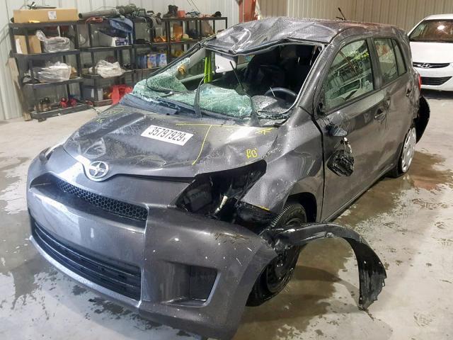 JTKKU10468J006857 - 2008 TOYOTA SCION XD GRAY photo 2