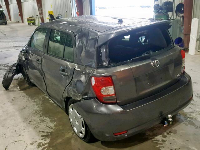 JTKKU10468J006857 - 2008 TOYOTA SCION XD GRAY photo 3