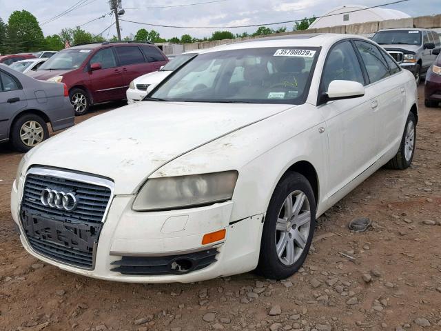 WAUDG74F35N094760 - 2005 AUDI A6 3.2 QUA WHITE photo 2