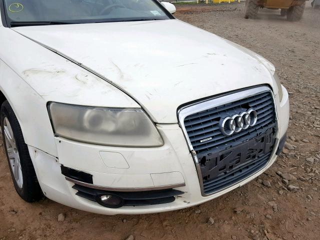 WAUDG74F35N094760 - 2005 AUDI A6 3.2 QUA WHITE photo 9