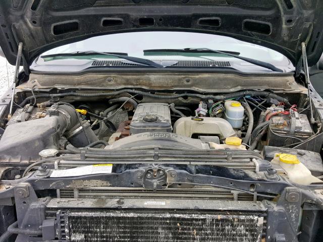 3D7KA28C94G109175 - 2004 DODGE RAM 2500 S შავი ფოტო 7