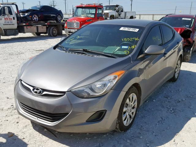 5NPDH4AEXDH183296 - 2013 HYUNDAI ELANTRA GLS  photo 2