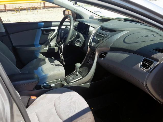 5NPDH4AEXDH183296 - 2013 HYUNDAI ELANTRA GLS  photo 5