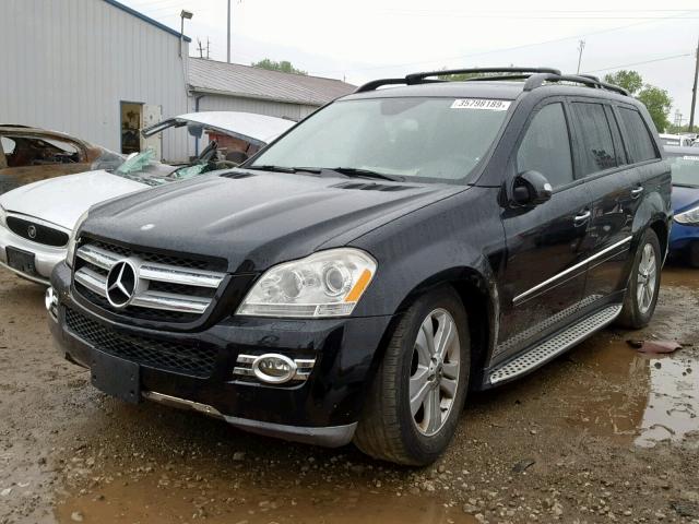 4JGBF22E68A367756 - 2008 MERCEDES-BENZ GL 320 CDI BLACK photo 2