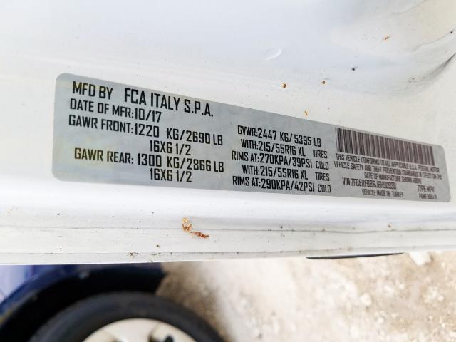 ZFBERFBB6J6H90938 - 2018 RAM PROMASTER CITY SLT  照片 10