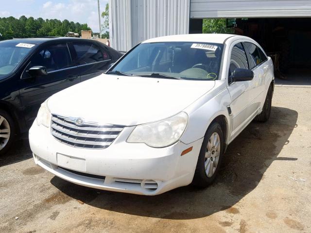 1C3LC46K38N151857 - 2008 CHRYSLER SEBRING LX WHITE photo 2