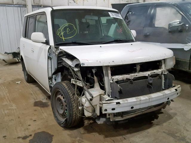 JTLKT334864105035 - 2006 TOYOTA SCION XB WHITE photo 1