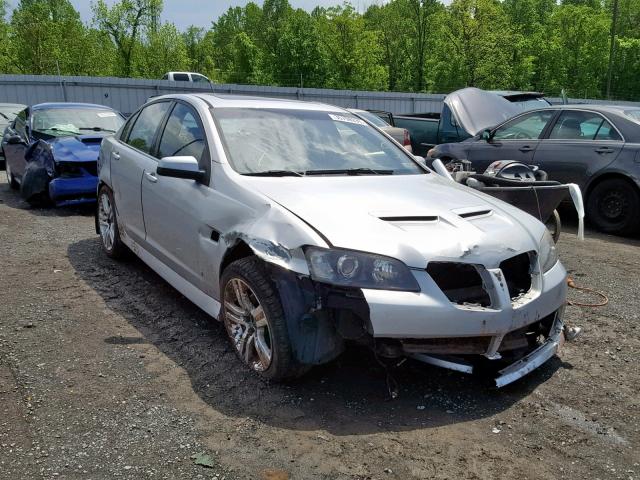 6G2ER57759L227974 - 2009 PONTIAC G8 SILVER photo 1