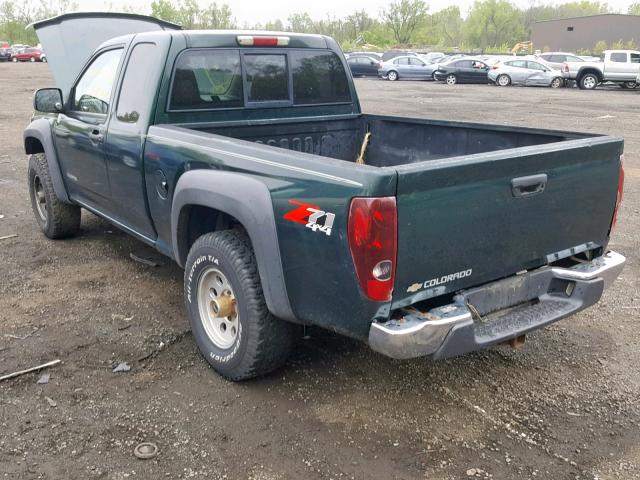 1GCDT196748177397 - 2004 CHEVROLET COLORADO GREEN photo 3