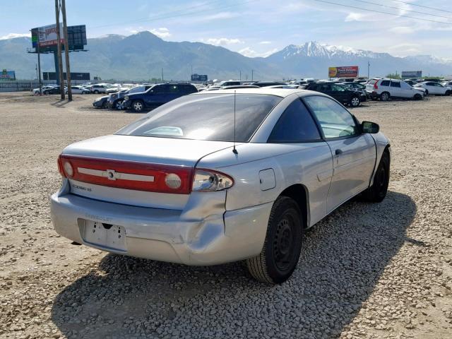 1G1JF12FX37205470 - 2003 CHEVROLET CAVALIER L SILVER photo 4