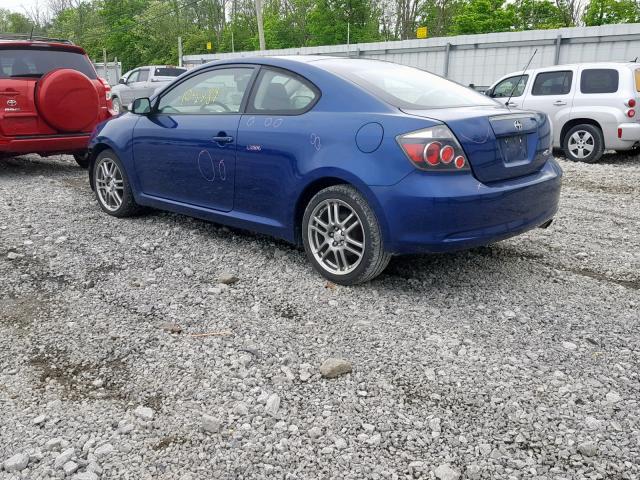 JTKDE167090296124 - 2009 TOYOTA SCION TC BLUE photo 3