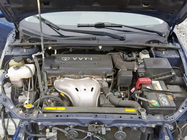 JTKDE167090296124 - 2009 TOYOTA SCION TC BLUE photo 7